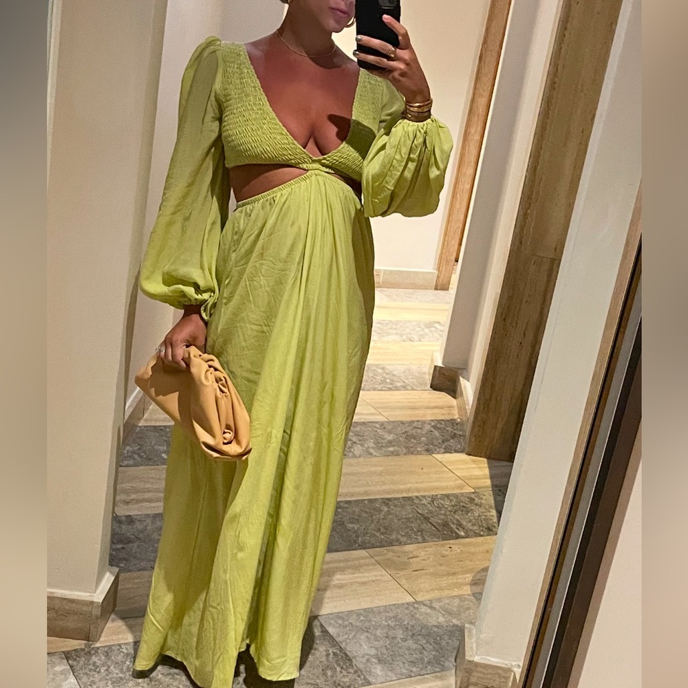 Indah Maxi cut out dress